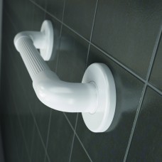 300mm White Fluted Grab Rails 
