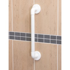 450mm White Fluted Grab Rails 
