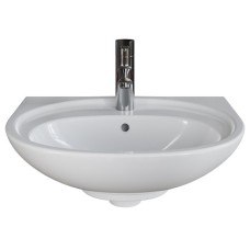 Livenza Plus Sanitaryware Washbasin 550mm 1 Tap Hole