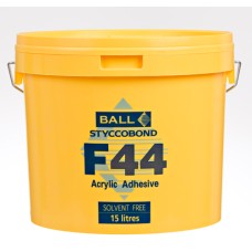 F.BALL ADHESIVES F44 15L ACRYLIC ADH (60M2)