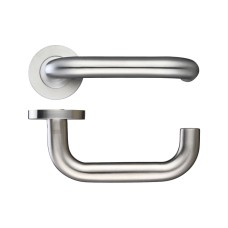 ZOO ZCS2020SS RADIUS LEVER ON 52x8MM SPRUNG ROSE 19mm SSS