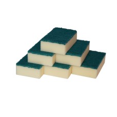 Large (4" x 6") Sponge Scourers (Pack of 10)