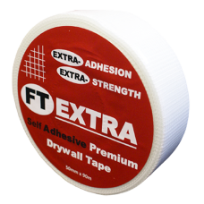 100mm x 45m Self Adhesive Fibreglass Scrim Tape