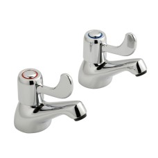 SIMPLICITY 75MM LEVER, CHROME BASIN TAPS CERAMIC DISC