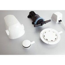 WHALE INSTANT MATCH WASTE PUMP WITH TRAY AND WET FLOOR KIT SDP134TA, USE MIRA ADVANCE FLEX EXTRA