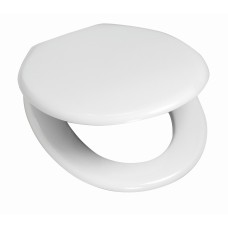 OLYMPUS PRESSALIT SEAT AND COVER WITH TOP FIX HINGES, WHITE OL150