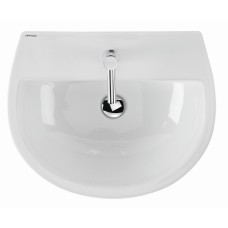 ECLIPSE 55CM WASH BASIN 1 TAPHOLE