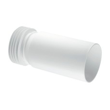 McAlpine Straight Extension Piece White 110mm