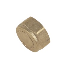 Compression Cap/Blank Nut 1/2in DZR 63B
