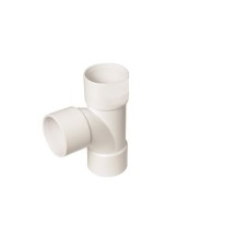 Floplast 32MM ABS Tee 90 Degree White (WS22W) Pack Of 3