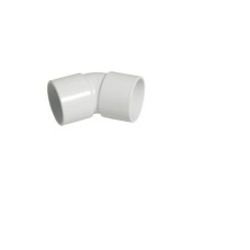 Floplast 32MM ABS bend 45 degree white (WS18W) Pack of 5