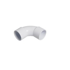 Floplast 40MM ABS KNUCKLE bend 90 Degree White (WS14W) Pack Of 5