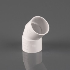 Wavin Osma Bend 45 Degree White 32mm 4Z163W